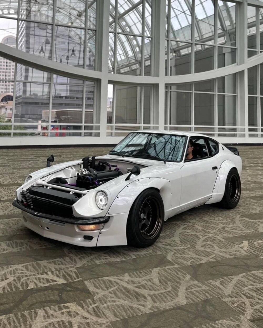 Nissan 240Z restoration and 2JZ swap built by Dynamic Autoworks