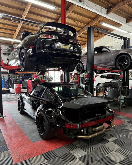Porsche 930 Turbo detail