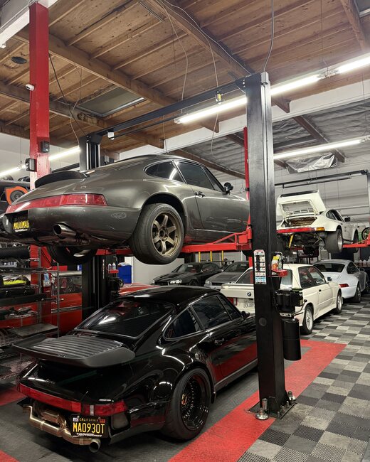 Porsche 930 Turbo detail
