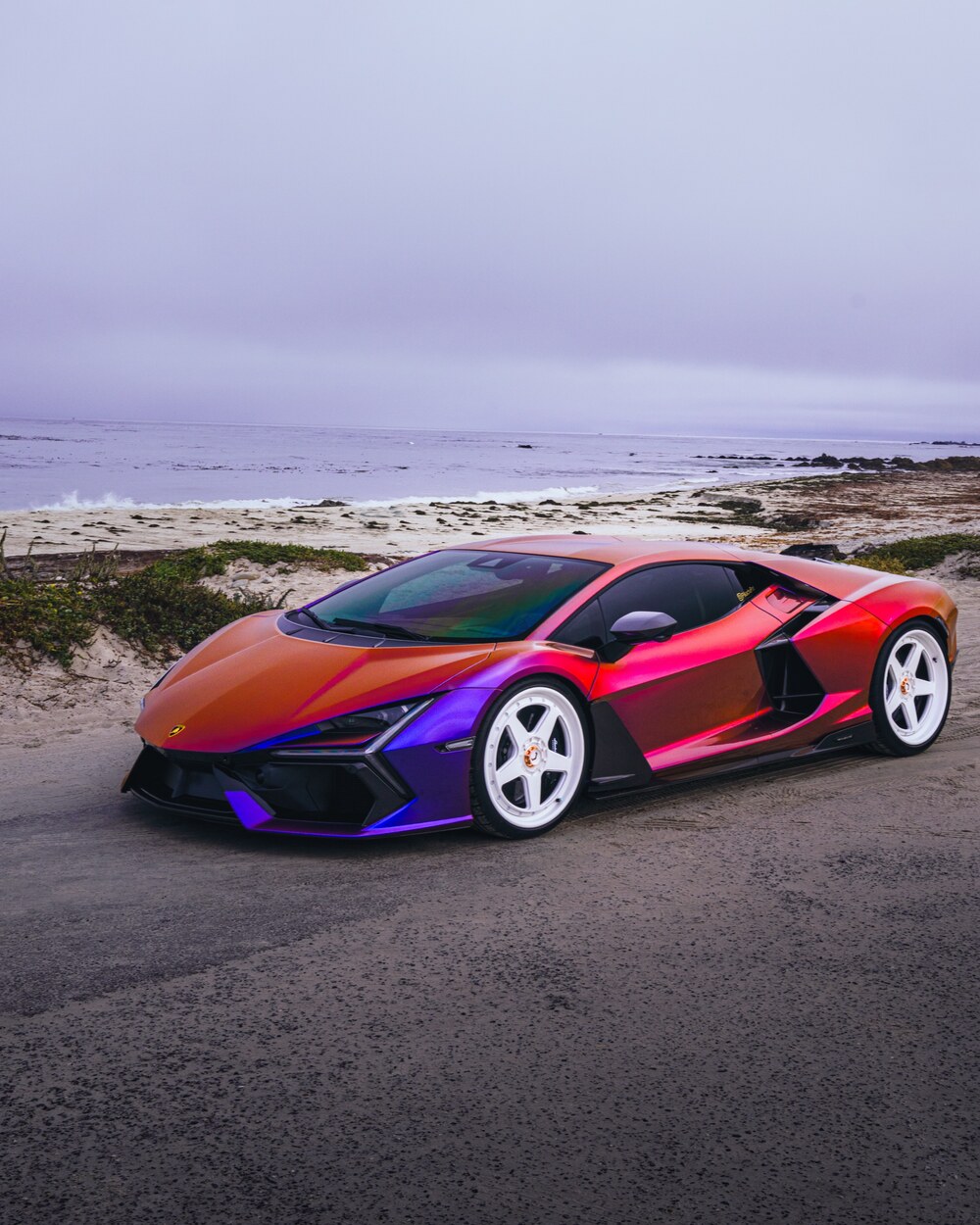 Lamborghini Revuelto in Blue Howl, worked on at Dynamic Autoworks