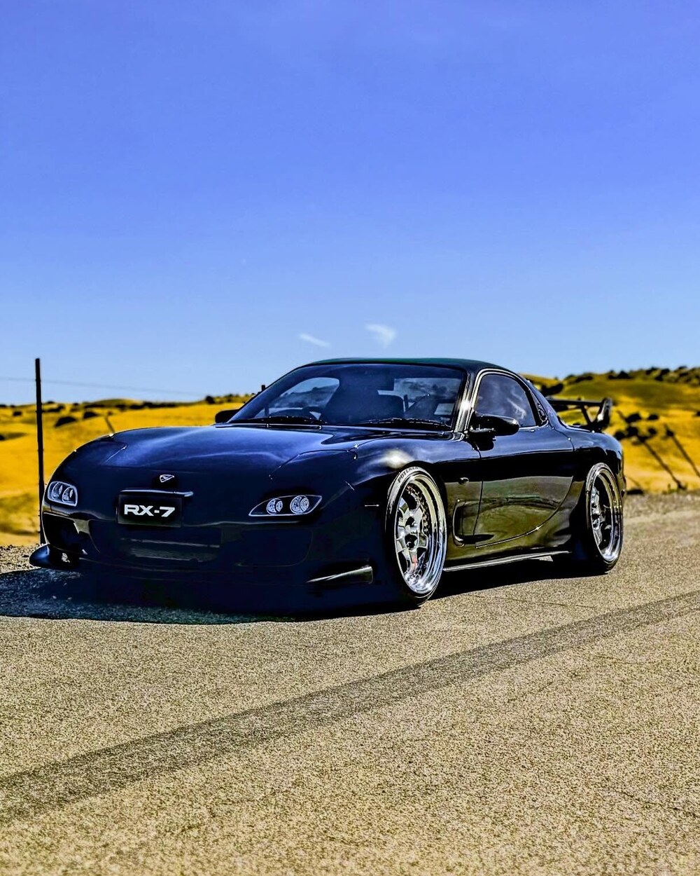 Mazda RX-7 FD Efini Type RZ with Work S1 3P wheels fitted by Dynamic Autoworks