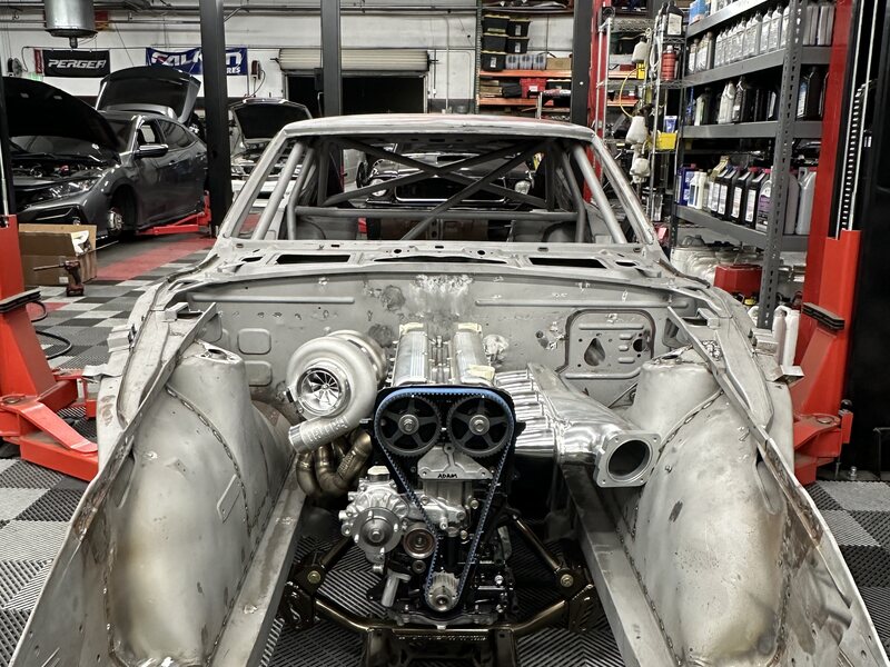 Project buildout work at Dynamic Autoworks