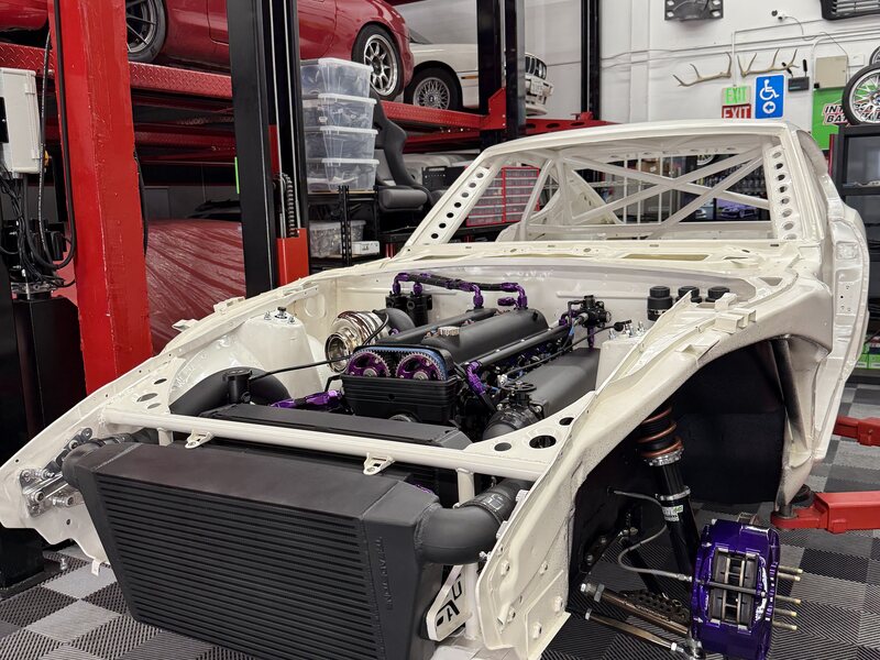 Project buildout work at Dynamic Autoworks