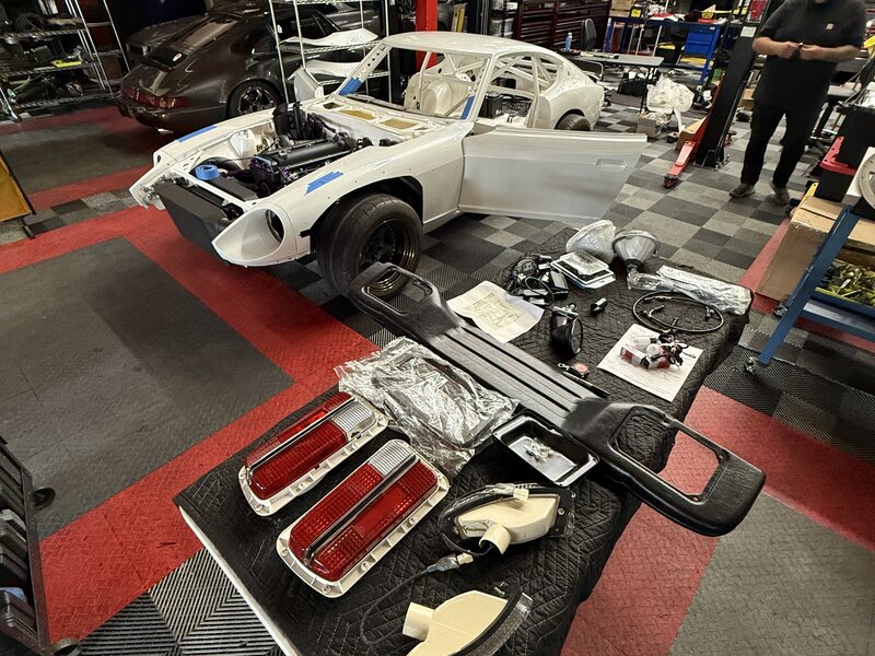 Project buildout work at Dynamic Autoworks