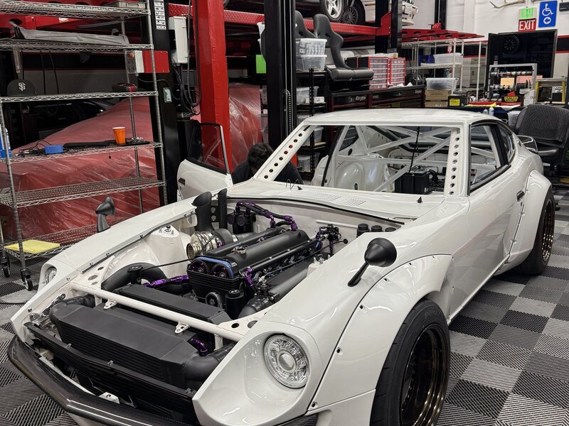 Project buildout work at Dynamic Autoworks