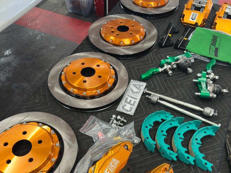 Custom fabrication work at Dynamic Autoworks