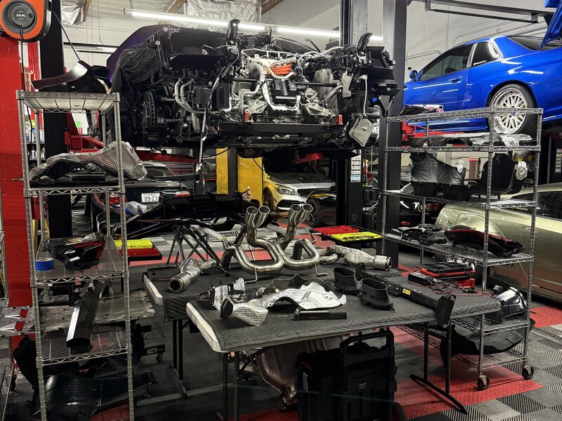 Maintenance and general service work at Dynamic Autoworks