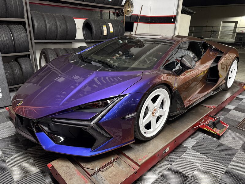 Suspension and alignment work at Dynamic Autoworks