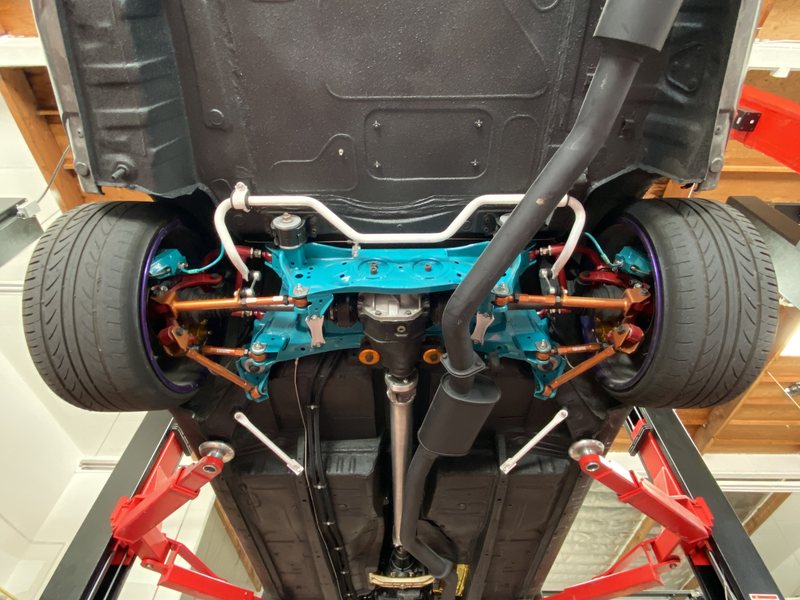 Suspension and alignment work at Dynamic Autoworks