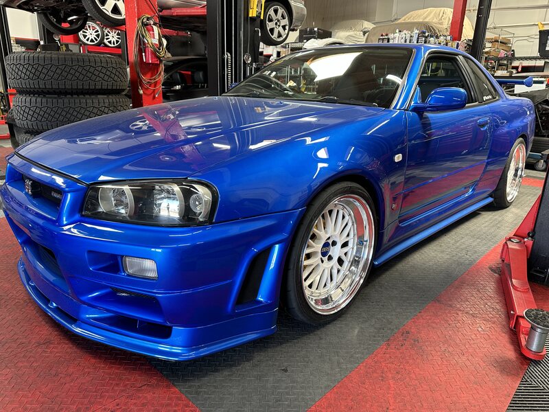 Wheel and tire setup at Dynamic Autoworks