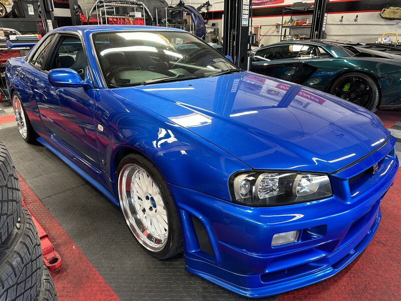 Wheel and tire setup at Dynamic Autoworks